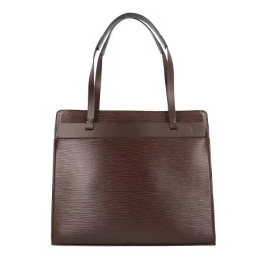 Louis Vuitton Croisette Epi Shoulder Bag Leather Brown